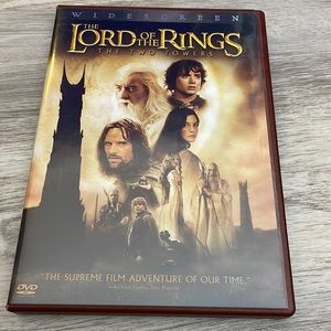 Lord of the Rings: The Two Towers DVD Movie 2002 2h 59m Fantasy, Adventure PG-13